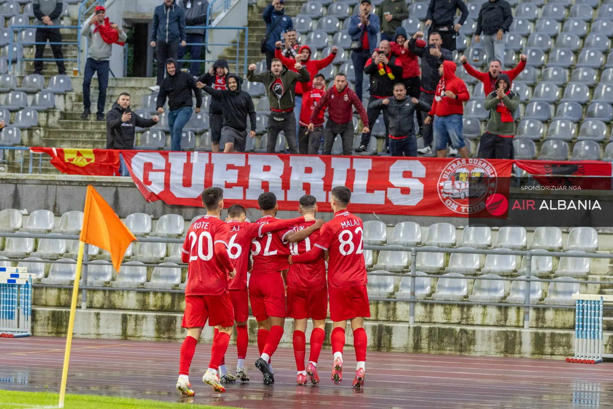 Partizani i Tiranës ndahet baras në Estoni